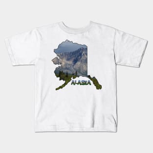Alaska (Porphyry Mountain) Kids T-Shirt